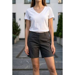 🇬🇪🍑Gap Black Stretch Preppy Chino Shorts Size 8